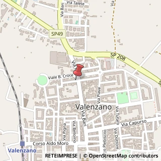 Mappa Via Leonardo da Vinci, 1, 70010 Valenzano, Bari (Puglia)