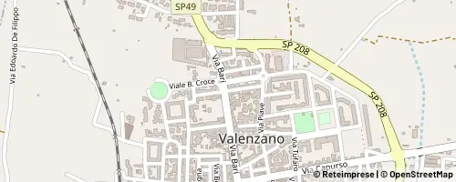 Mappa Valenzano