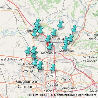 Mappa Via Santa Croce, 81020 Capodrise CE, Italia (7.212)