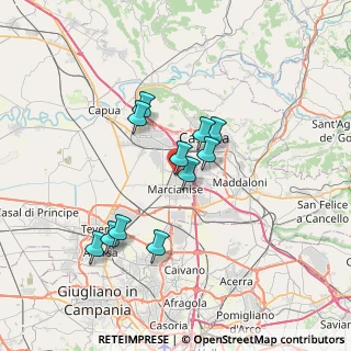 Mappa Via Santa Croce, 81020 Capodrise CE, Italia (6.29182)