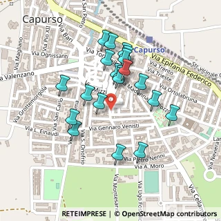 Mappa Via Domenico Modugno, 70010 Capurso BA, Italia (0.2165)