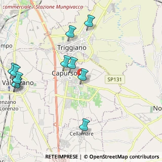Mappa Via Beato Egidio, 70010 Capurso BA, Italia (2.71273)