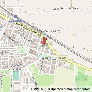 Mappa Via Beato Egidio, 22, 70010 Capurso, Bari (Puglia)