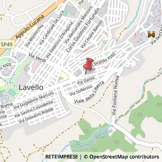 Mappa Piazzetta dei Caduti, 4, 85024 Lavello, Potenza (Basilicata)