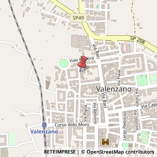 Mappa Via Papa Giovanni XXIII, 84, 70010 Valenzano, Bari (Puglia)