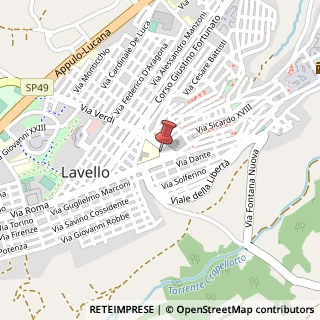 Mappa Piazza Giacomo Matteotti, 7, 85024 Lavello, Potenza (Basilicata)