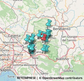 Mappa Via Limata Passaturo, 83017 Paolisi BN, Italia (9.005)