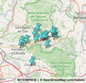 Mappa Via Limata Passaturo, 83017 Paolisi BN, Italia (4.60929)