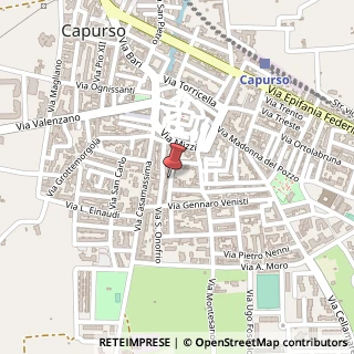 Mappa Via Giuseppe di Vagno, 31, 70010 Capurso, Bari (Puglia)