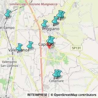 Mappa Via S. Rismo, 70010 Capurso BA, Italia (2.3575)