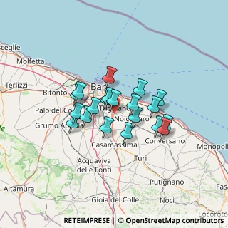Mappa Via S. Rismo, 70010 Capurso BA, Italia (10.33)
