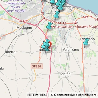 Mappa Via Brigata Pinerolo, 70020 Bitritto BA, Italia (5.35214)