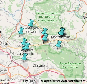 Mappa Via Nazionale Appia, 82011 Airola BN, Italia (6.33133)