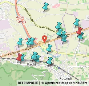 Mappa Via Appia, 82011 Paolisi BN, Italia (1.0895)