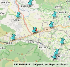 Mappa Via Appia, 82011 Paolisi BN, Italia (3.33308)