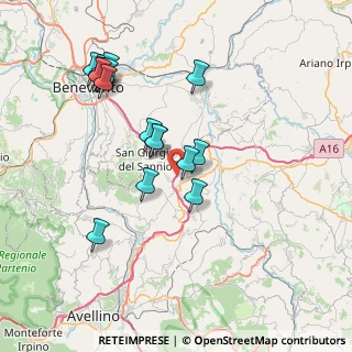 Mappa 83030 Pietradefusi AV, Italia (8.20882)