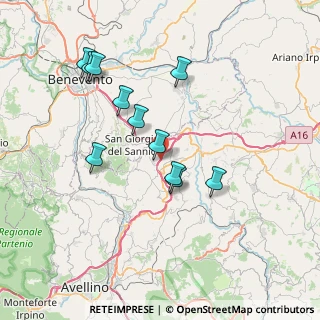 Mappa 83030 Pietradefusi AV, Italia (7.38909)