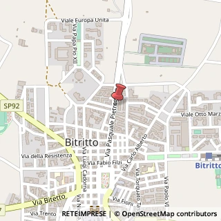 Mappa Via Cap. Magg. P. Pietragallo, 69E, 70020 Bitritto, Bari (Puglia)