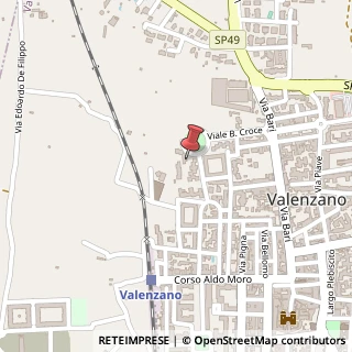 Mappa Piazza 2 Giugno, 13, 70010 Valenzano, Bari (Puglia)