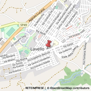Mappa Via Roma, 29, 85024 Lavello, Potenza (Basilicata)