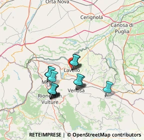 Mappa Via Giovanni Pascoli, 85024 Lavello PZ, Italia (11.59176)