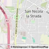 Kort San Nicola la Strada