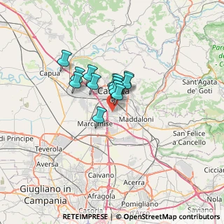 Mappa Via dei Funai, 81020 San Nicola La Strada CE, Italia (4.33308)