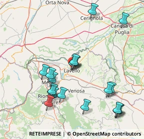 Mappa S.P.93 km 53, 85024 Lavello PZ, Italia (18.02526)