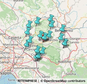 Mappa SS7, 83017 Rotondi AV, Italia (11.5645)