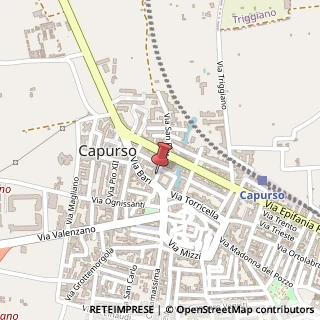 Mappa Via San Pietro, 7, 70010 Capurso, Bari (Puglia)