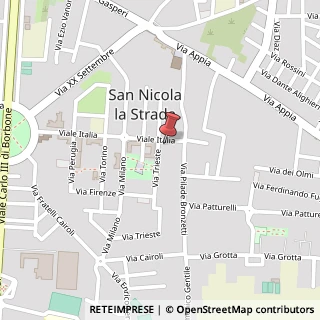 Mappa Viale Italia, 1, 81020 San Nicola La Strada CE, Italia, 81020 San Nicola la Strada, Caserta (Campania)