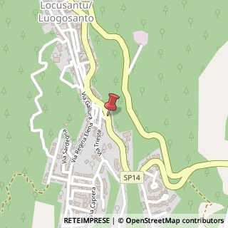 Mappa Via San Trano, 15, 07020 Luogosanto, Sassari (Sardegna)