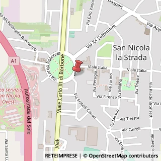 Mappa Largo Rotonda, 22, 81020 San Nicola la Strada, Caserta (Campania)