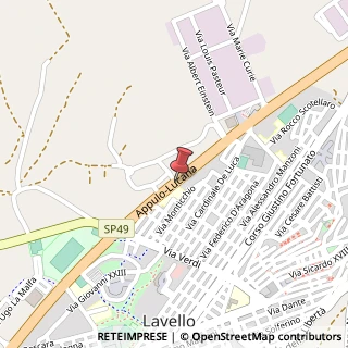Mappa SS93, 10, 85024 Lavello, Potenza (Basilicata)