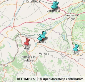 Mappa Via S. Mauro, 85024 Lavello PZ, Italia (28.37571)