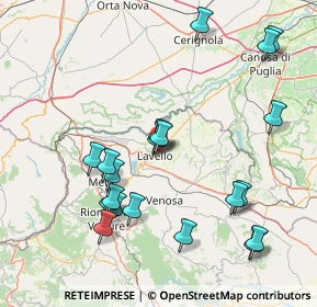 Mappa Via S. Mauro, 85024 Lavello PZ, Italia (18.3885)