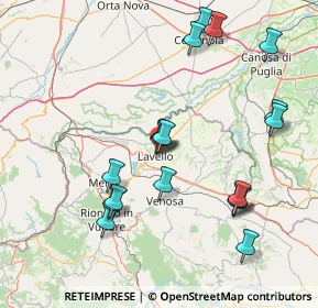 Mappa Via Tartaglia, 85024 Lavello PZ, Italia (17.74)