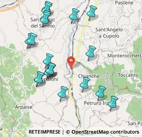 Mappa Via Ferrovia, 83010 Chianche AV, Italia (2.3285)