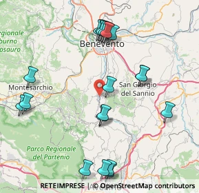 Mappa Via Ferrovia, 83010 Chianche AV, Italia (9.806)