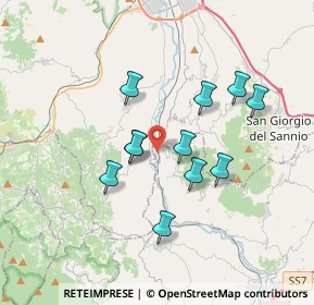 Mappa Via Ferrovia, 83010 Chianche AV, Italia (3.20636)