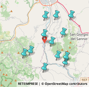 Mappa Via Ferrovia, 83010 Chianche AV, Italia (4.12083)