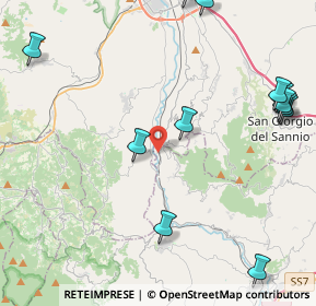 Mappa Via Ferrovia, 83010 Chianche AV, Italia (7.061)