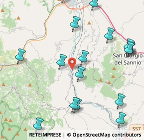 Mappa Via Ferrovia, 83010 Chianche AV, Italia (6.0025)