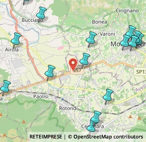 Mappa S.S. appia km. 239.500, 83017 Rotondi AV, Italia (3.138)
