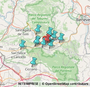 Mappa S.S. appia km. 239.500, 83017 Rotondi AV, Italia (3.99667)