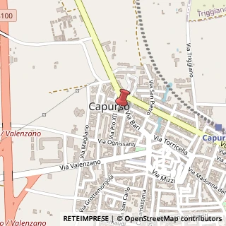 Mappa Via Papa Paolo VI, 5, 70010 Capurso, Bari (Puglia)
