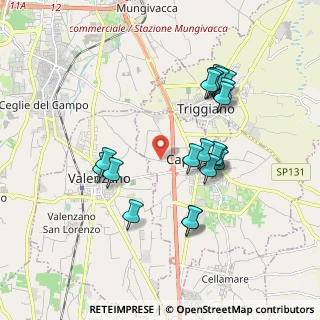 Mappa Strada Capurso Ceglie, 70010 Valenzano BA (1.9415)