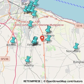 Mappa Strada Capurso Ceglie, 70010 Valenzano BA (5.0375)