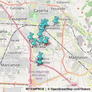Mappa Strada Vicinale Trivicello, 81100 Caserta CE, Italia (1.51667)
