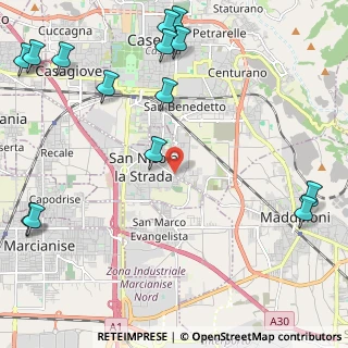 Mappa Strada Vicinale Trivicello, 81100 Caserta CE, Italia (3.37286)